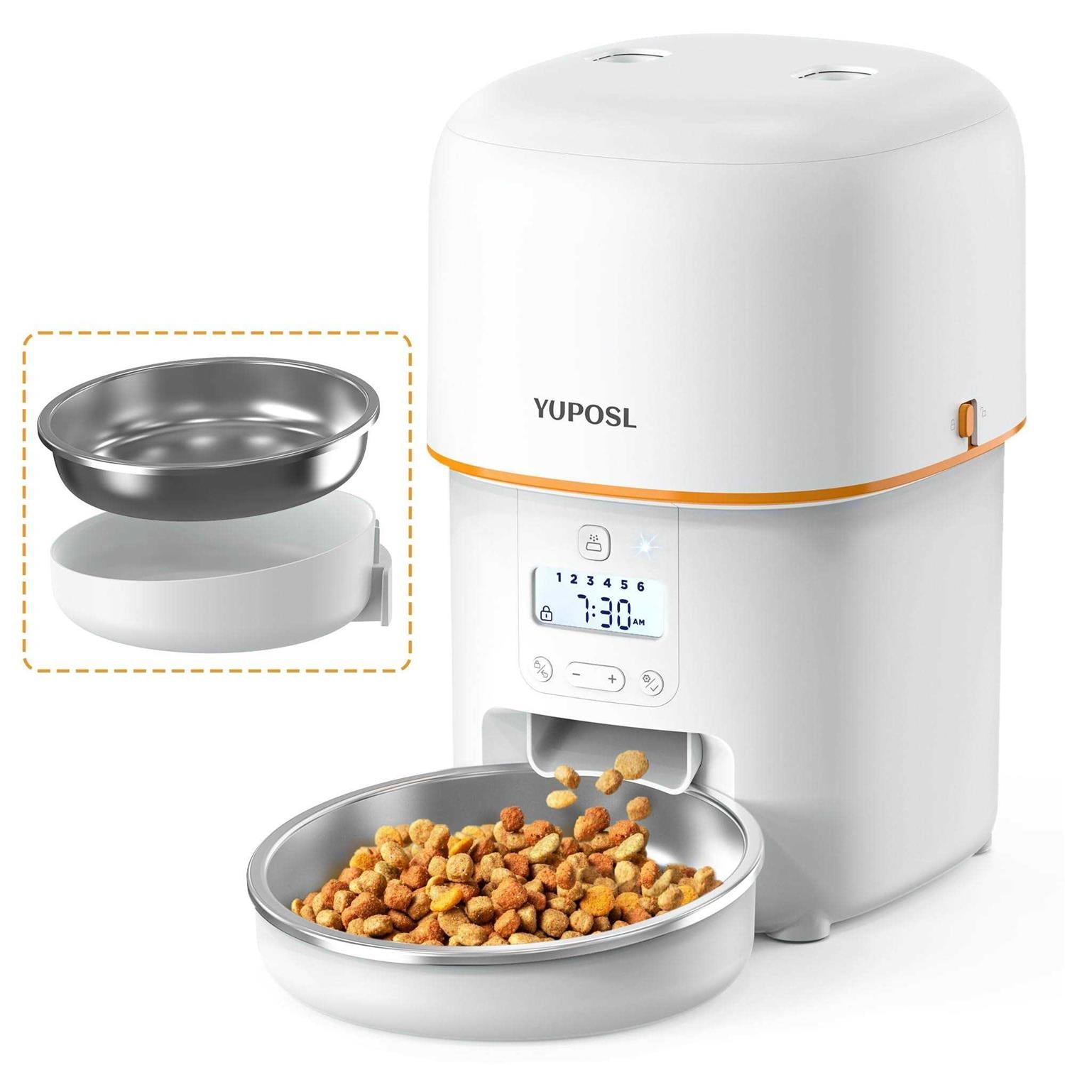 Automatic Cat Feeders 8cup/68oz Cat Food Dispenser W1409