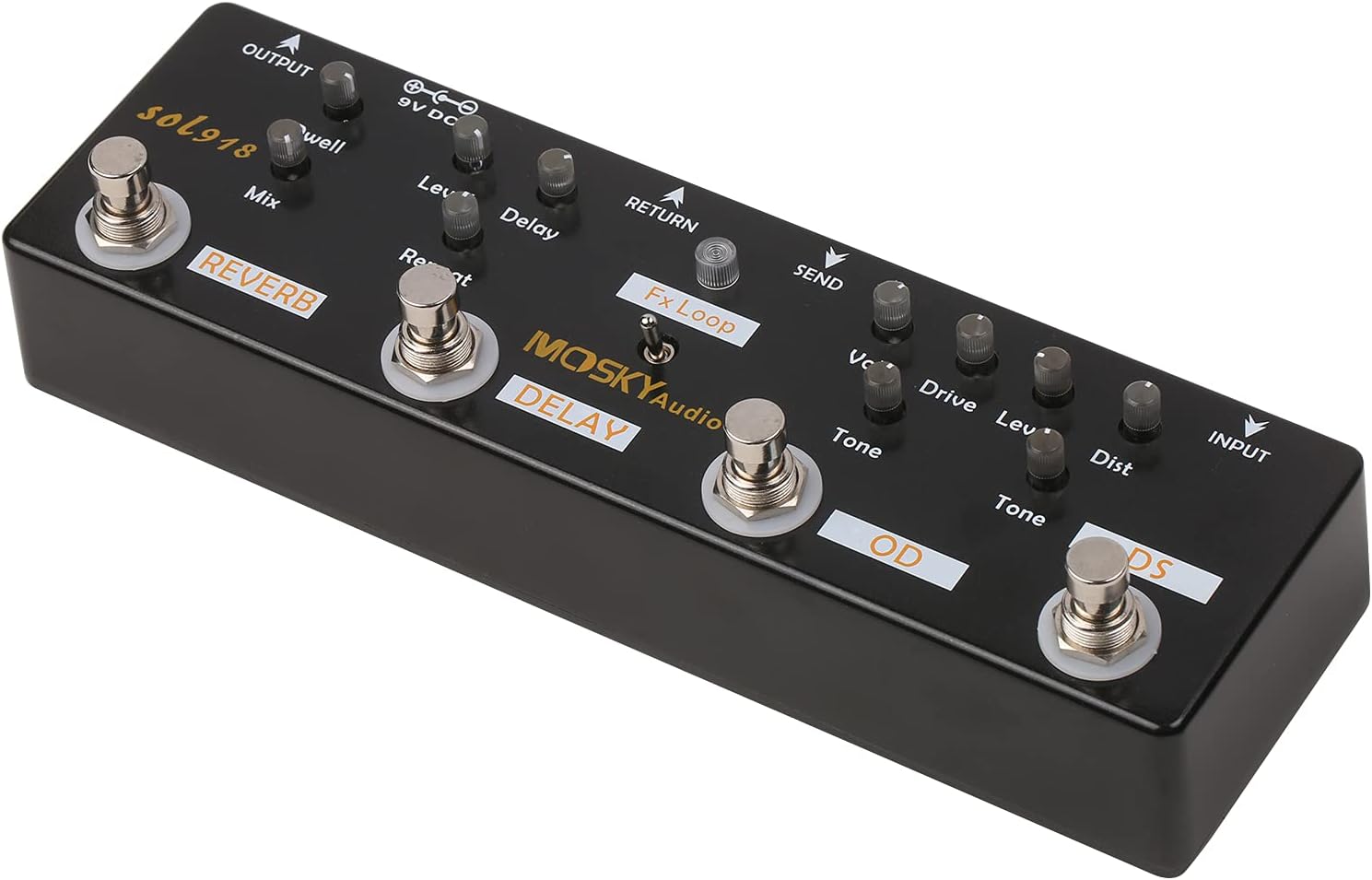5-in-1 Multi Effect Guitar Pedal Q93622