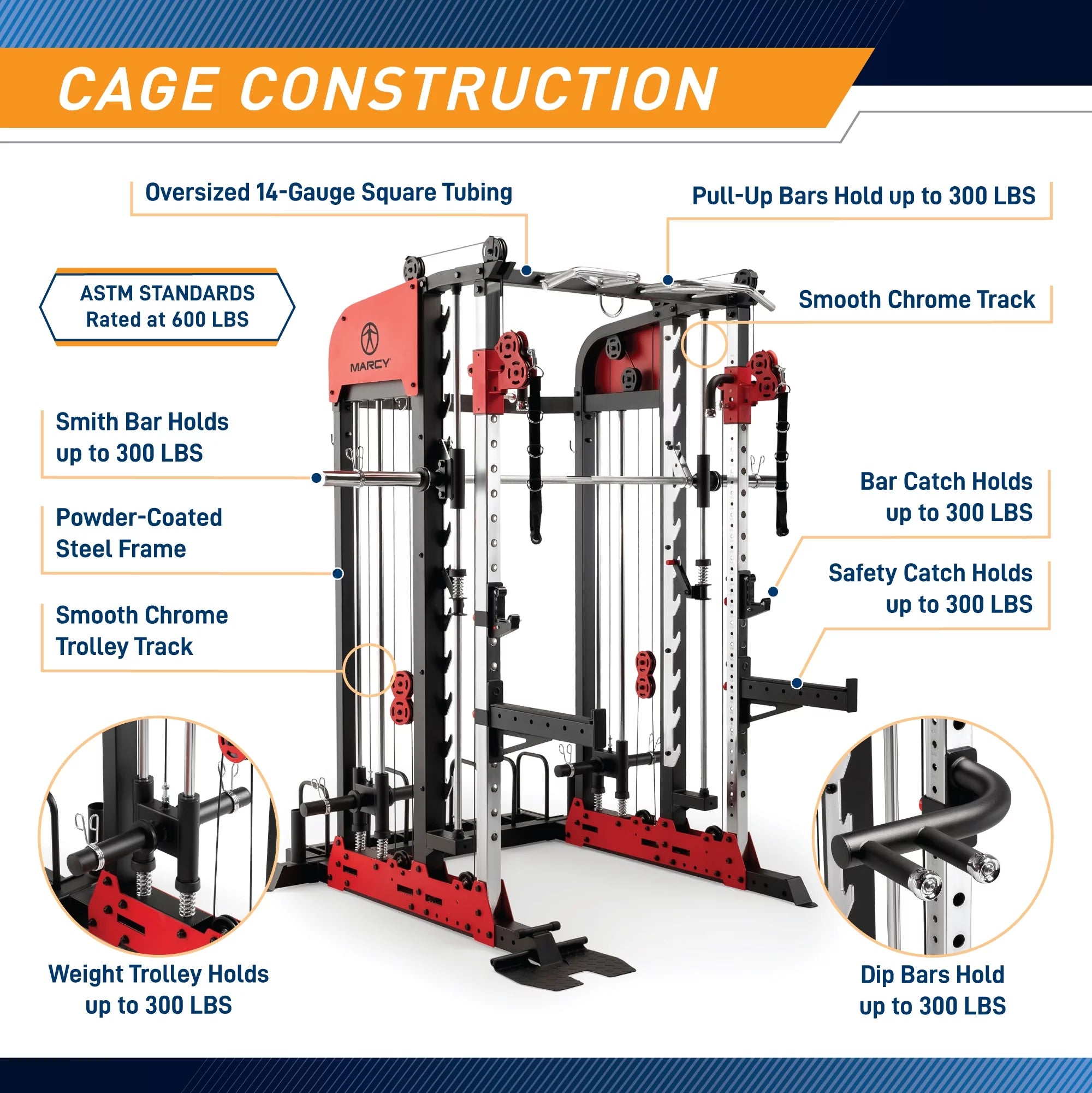 Smith Cage Home Gym System D5875