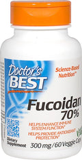 Fucoidan 70% Vegetable Capsules, 60 Count M482120