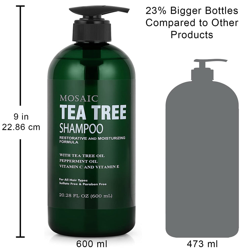 Tea Tree Shampoo and Conditioner Set 20.2 FL Oz Each X572470