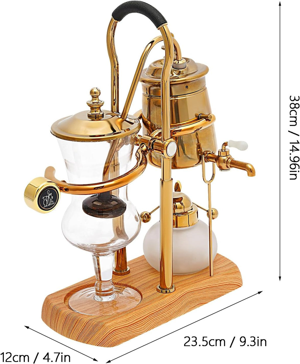 Golden Manual Siphon Coffee Maker 400ml N8080