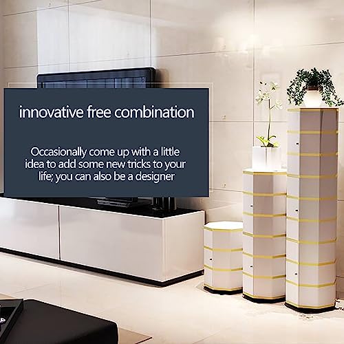 Rotating Shoe Rack Tower 360° Rotating Shoe Cabinet Round Shoe Rack Organizer Tower Staircase Storage Vertical Shoe Rack V993