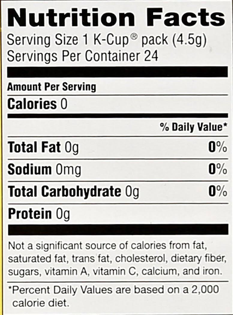 Natural Energy Tea 96 K Cup D306