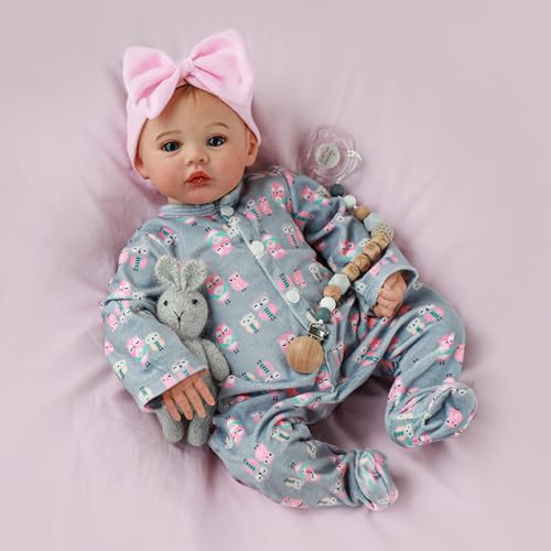 18 Inch Realistic Reborn Baby Doll with Soft Weighted Body U40521