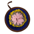 Round Snuffle Mat for Dogs Feeding Pad Interactive Puzzle Toy L31828