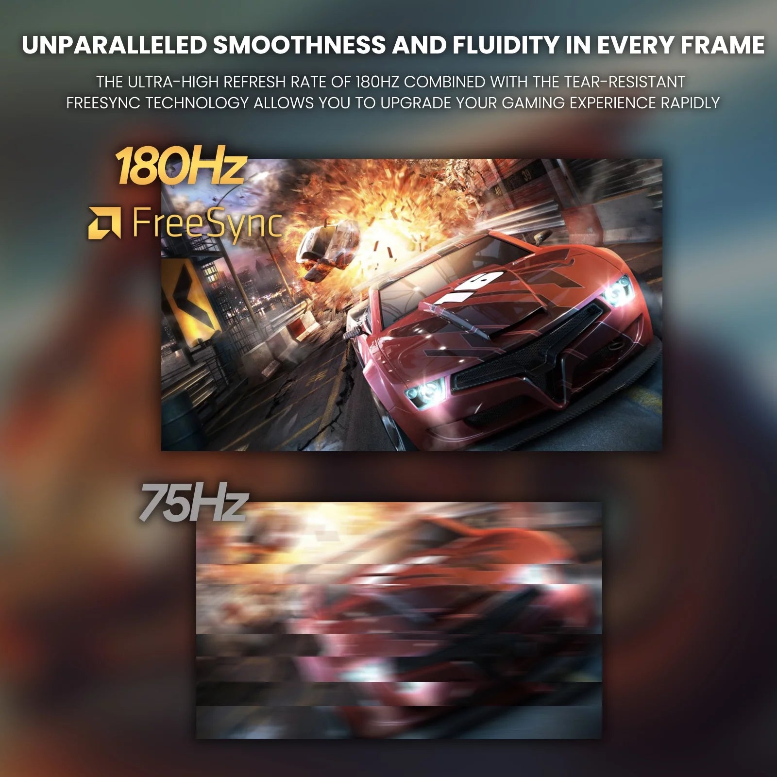 27 Curved Gaming Monitor FHD 1080P 1800R 1ms GTG Black I978