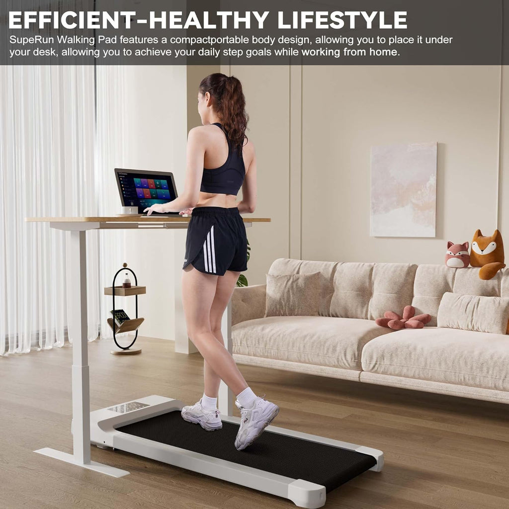 Walking Pad Under Desk Treadmill with Remote Control LED Display K836029