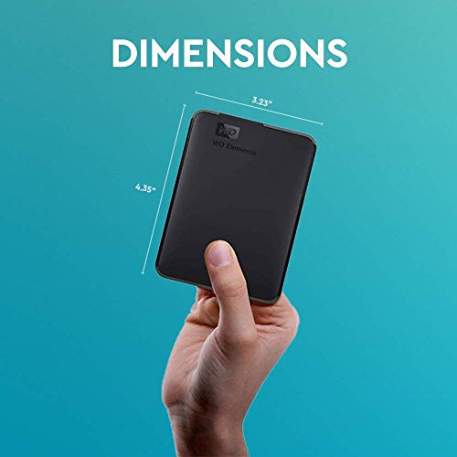2TB Portable External Hard Drive USB 3.0 W511