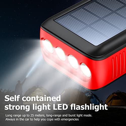 63200mAh Solar Charger Power Bank with Dual Outputs R9108