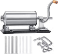 6.5LBS Stainless Steel Sausage Stuffer with 8 Tubes U4914