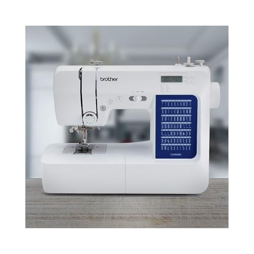 Computerized Sewing and Quilting Machine, 70 Built-in Stitches, LCD Display, White K36436