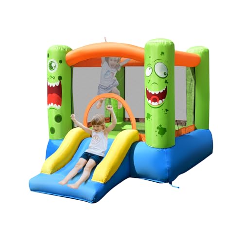 Inflatable Bounce House with Slide E6494