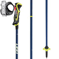 Carbon 14 3D Ski Poles Blue/Yellow 115cm X709727