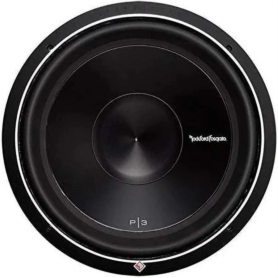 2 Rockford Fosgate P3D4-15 15" 2400w DVC Car Subwoofers + Sub Enclosure Box I34932