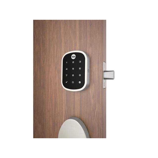 Slim Keyless Deadbolt with Touchscreen Keypad and Bluetooth H20835