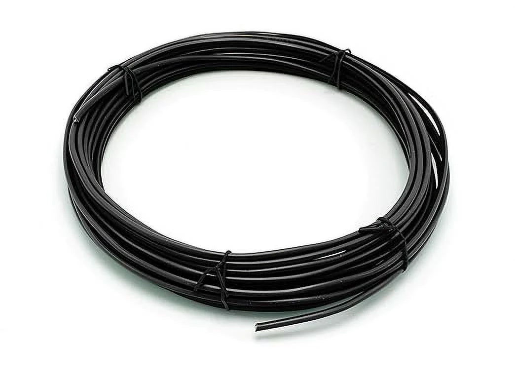 10 AWG Insulated Solid Copper THHN/THWN Wire 600 Volts Black C8090