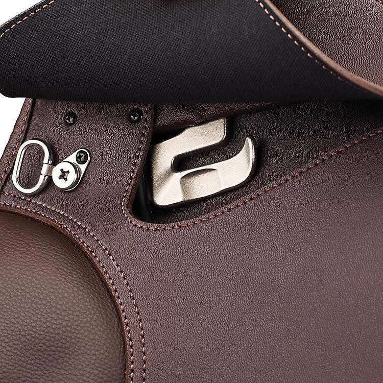Brown Flocked All Purpose Saddle 18 V63864