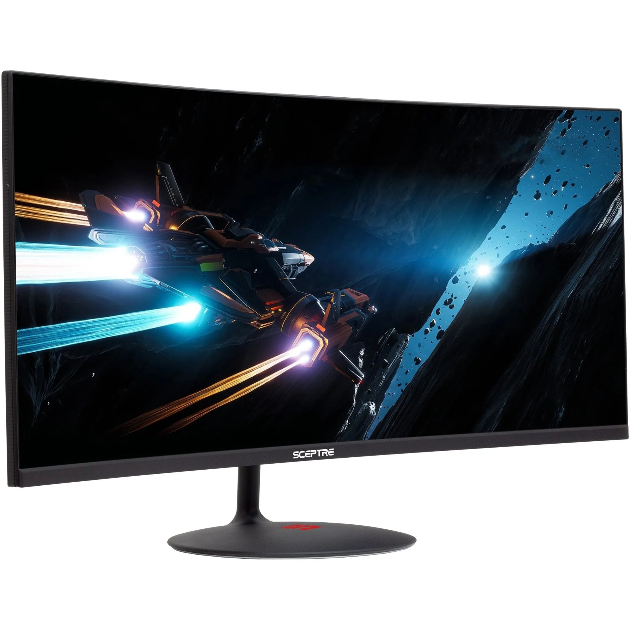 34" Curved Screen Gaming LCD Monitor, 21:9, Black O19353