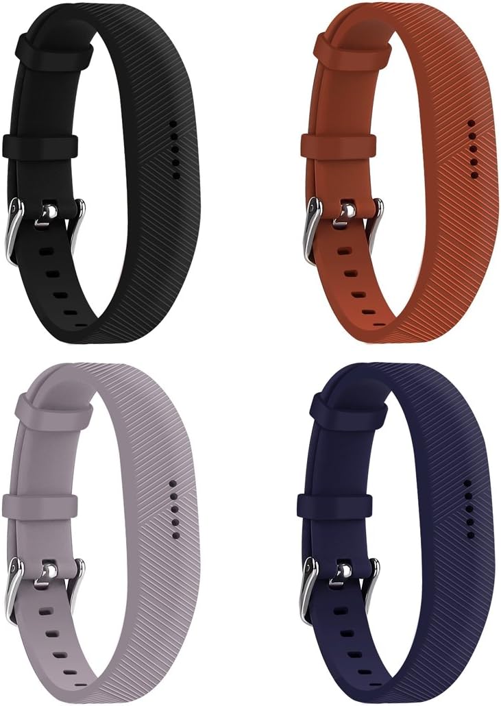 Silicone Wristband Replacement for Fitbit Flex 2 (4 Pack) K793