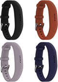 Silicone Wristband Replacement for Fitbit Flex 2 (4 Pack) K793