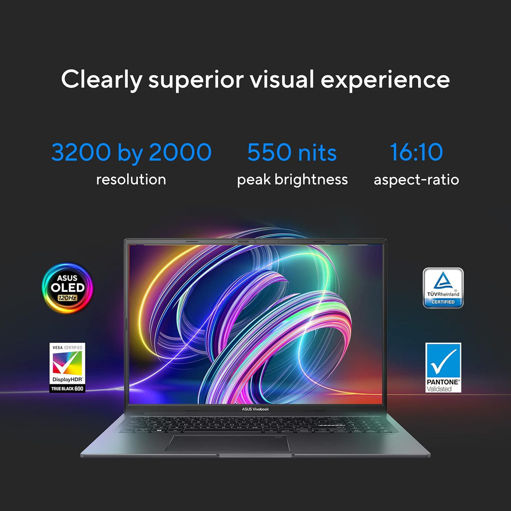 16” 3.2K 120Hz OLED Laptop, Intel Core i9-13900H, RTX 4050, 16GB RAM, 1TB SSD, Windows 11 Home, Indie Black N727634
