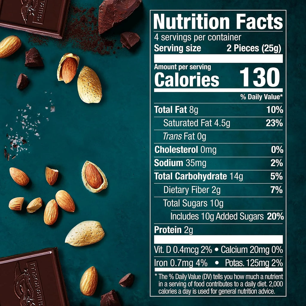 Intense Dark Chocolate Bar, 3.5 Ounce Bar (Pack Of 6) S52775
