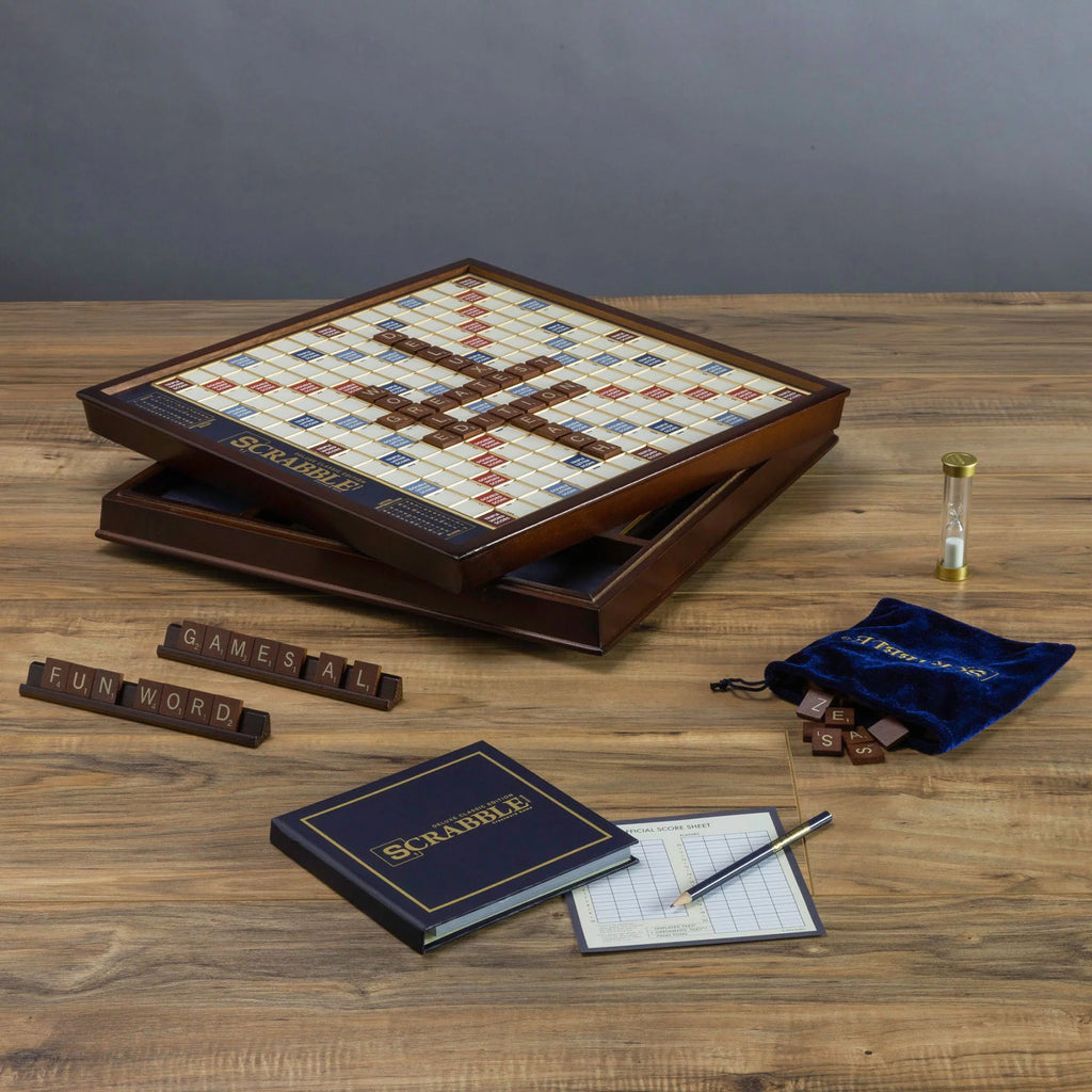 Scrabble Game Wooden Edition W70866