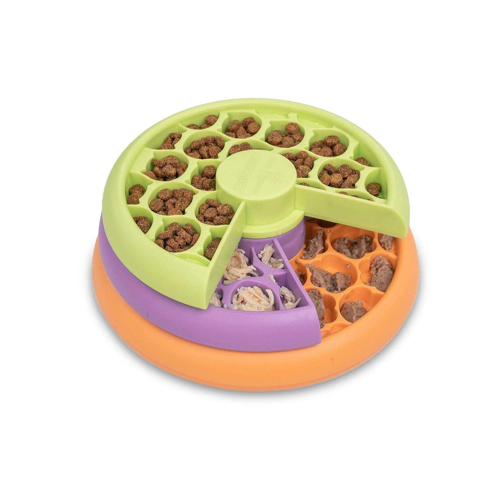 Multilayered Fun Puzzle Cat Feeder U830836