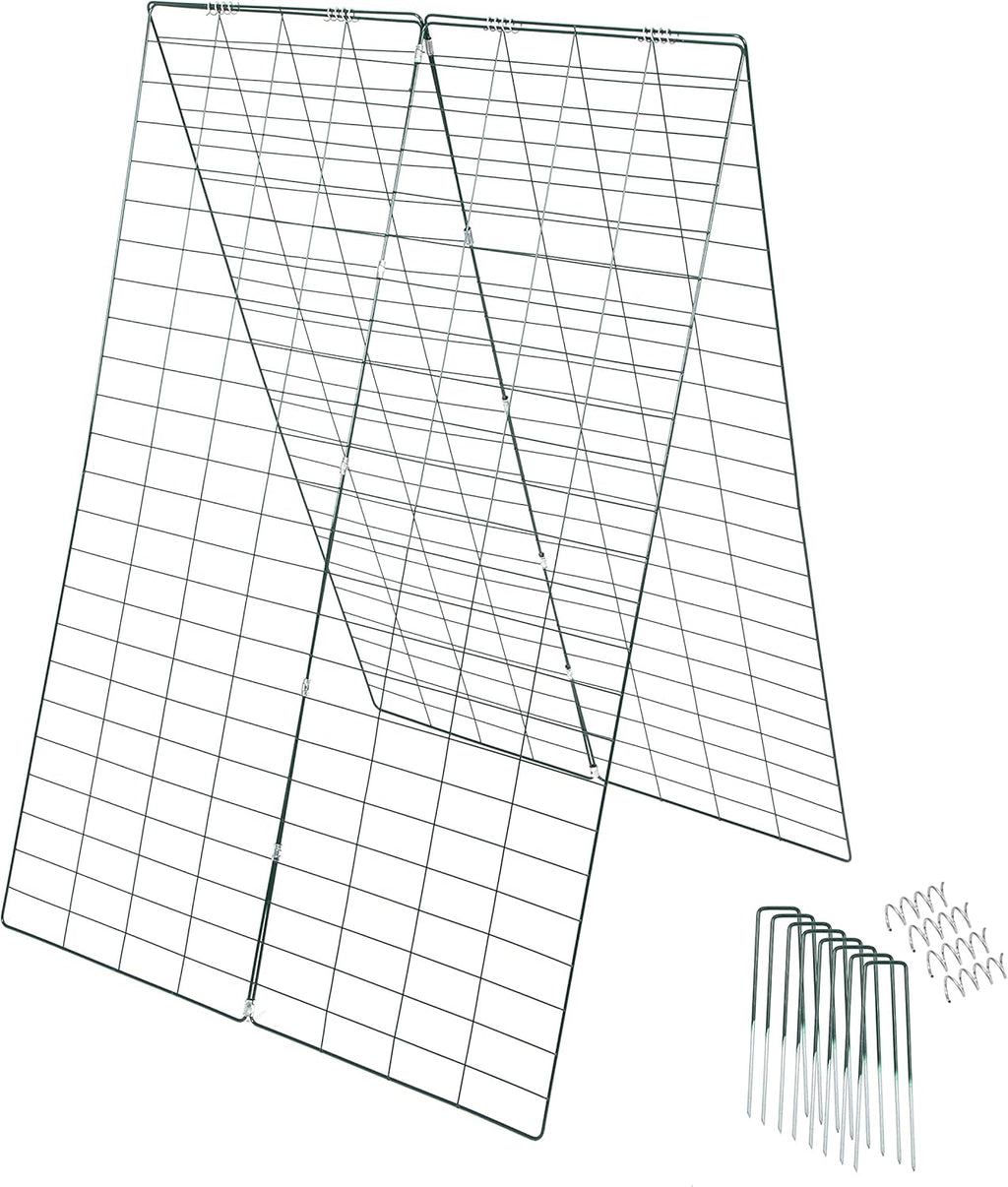Foldable Cucumber Trellis 34 x 48 Inches with 8 Securing Pegs J296913
