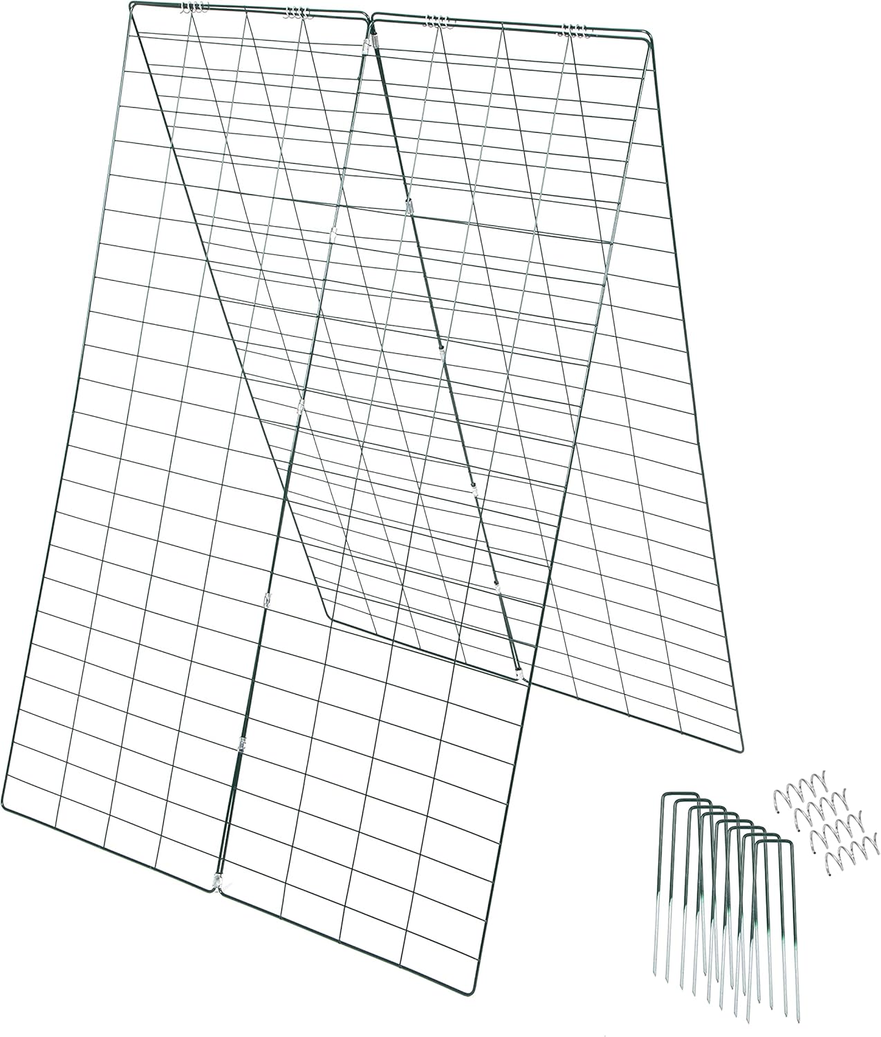 Foldable Cucumber Trellis 34 x 48 Inches with 8 Securing Pegs J296913