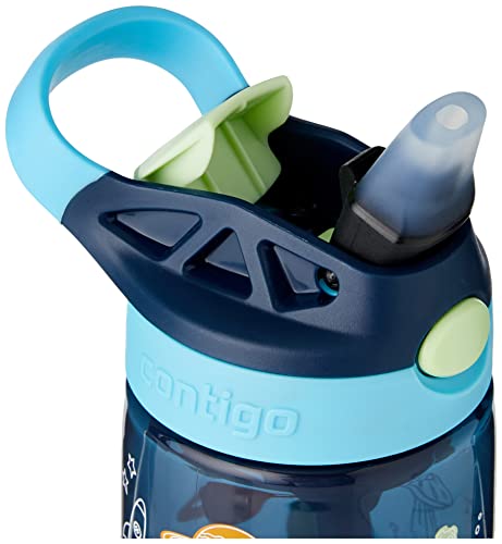 BPA-Free Stainless Steel Kids Water Bottle with Straw S836659