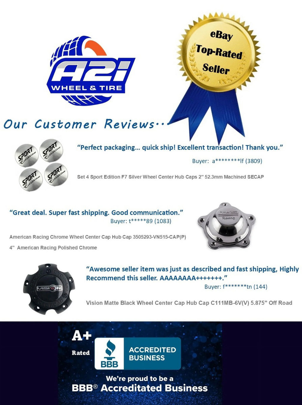 Chrome Bolt On 5 Lug Center Cap G742089