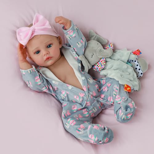18 Inch Realistic Reborn Baby Doll with Soft Weighted Body U40521