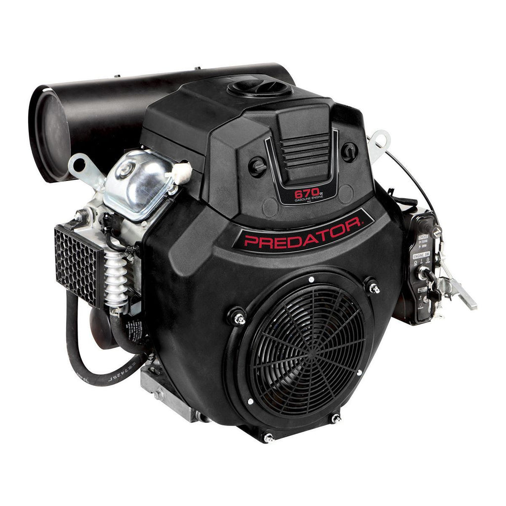 670cc V-Twin Horizontal Shaft Gas Engine P584