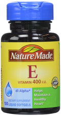 Vitamin E 400 IU Softgels, 100 ct (Pack of 2) Z29318