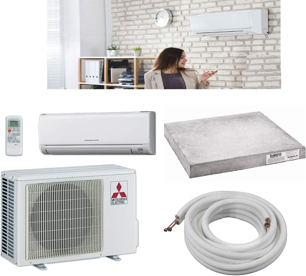 18,000 BTU Wall Mount Ductless Mini-Split Cool & Heat Pump System 1.5 Ton Q50857