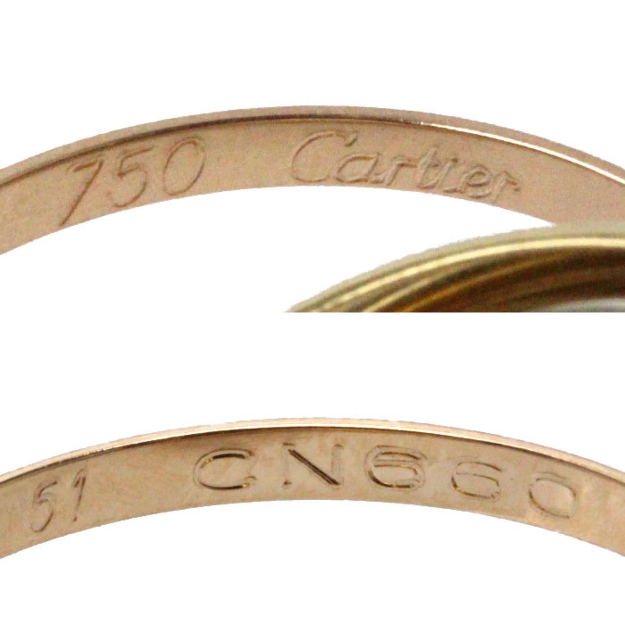 Pre-Owned Trinity 7-row ring V95560