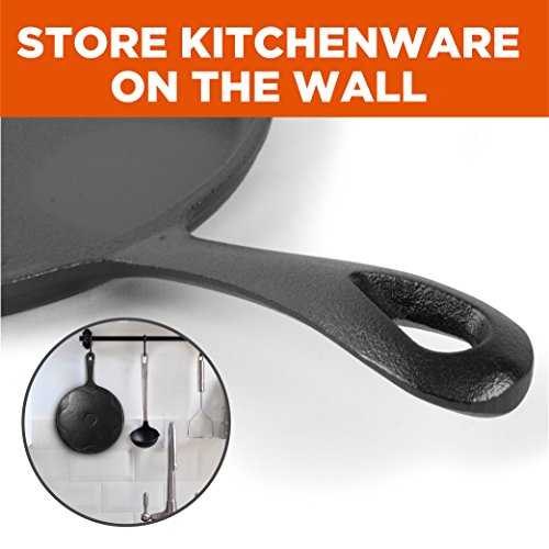 3-Piece Pre-seasoned Cast Iron Griddle Pan Set V9355