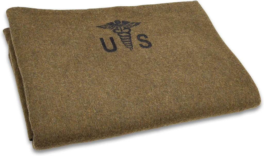 80% Wool Blanket 64"x 84" M25112