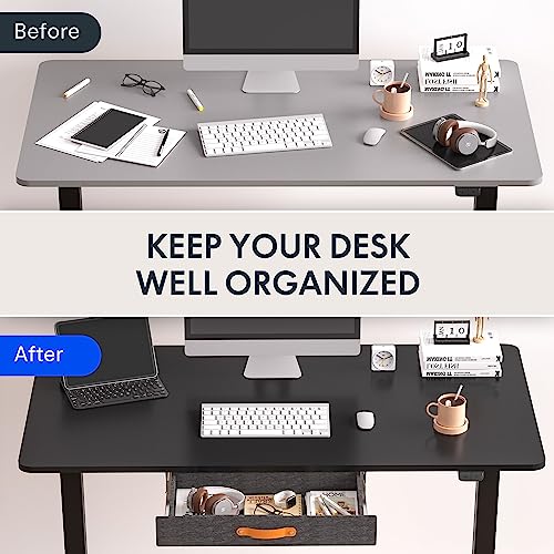 48 x 24 Inches Electric Standing Desk with Drawer D156