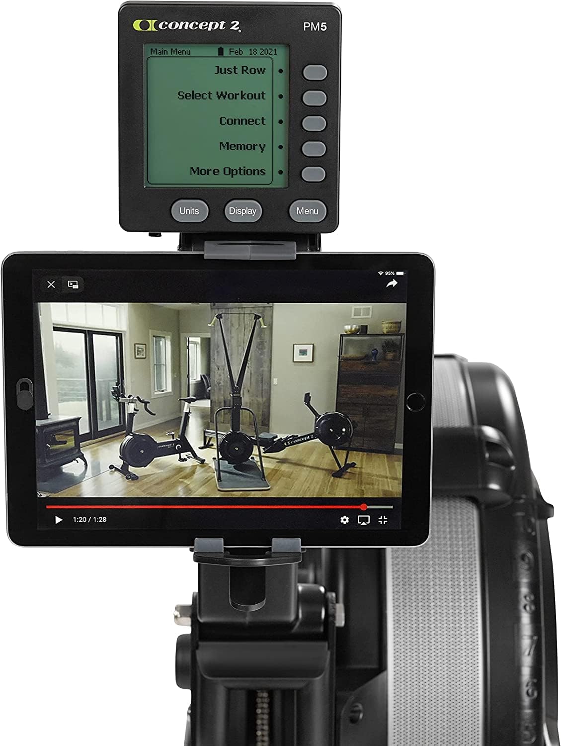 Indoor Rowing Machine with PM5 Performance Monitor T26622