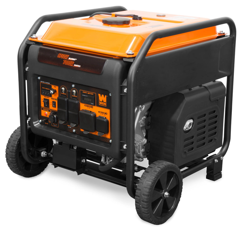 8750-Watt Electric Start Open Frame Inverter Generator F782820
