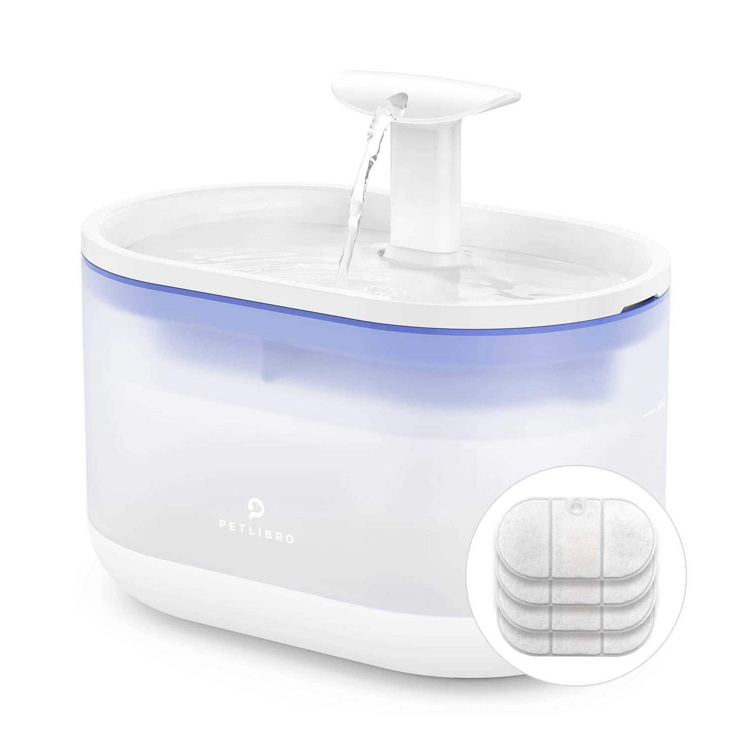 Cat Water Fountain 71fl oz/2.1L Ultra Quiet Pet Water Fountain R4215