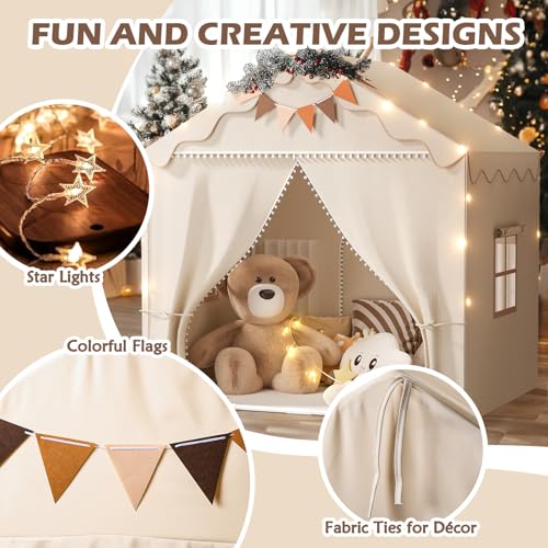 Play Tent with Padded Mat and Light, 51" x 39" x 53" Z458211