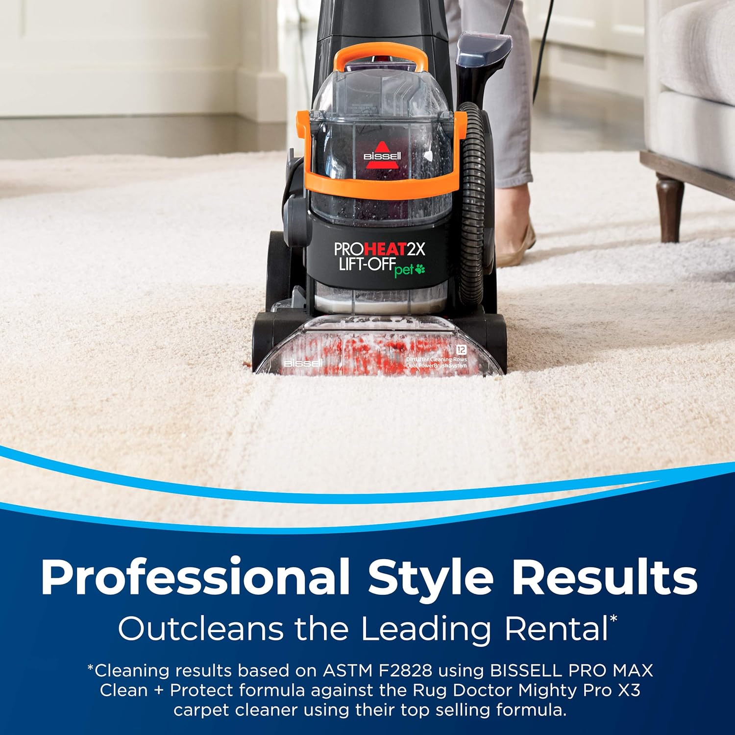 2-in-1 Portable Spot & Stain Cleaner + Full Size Carpet Cleaner T201127