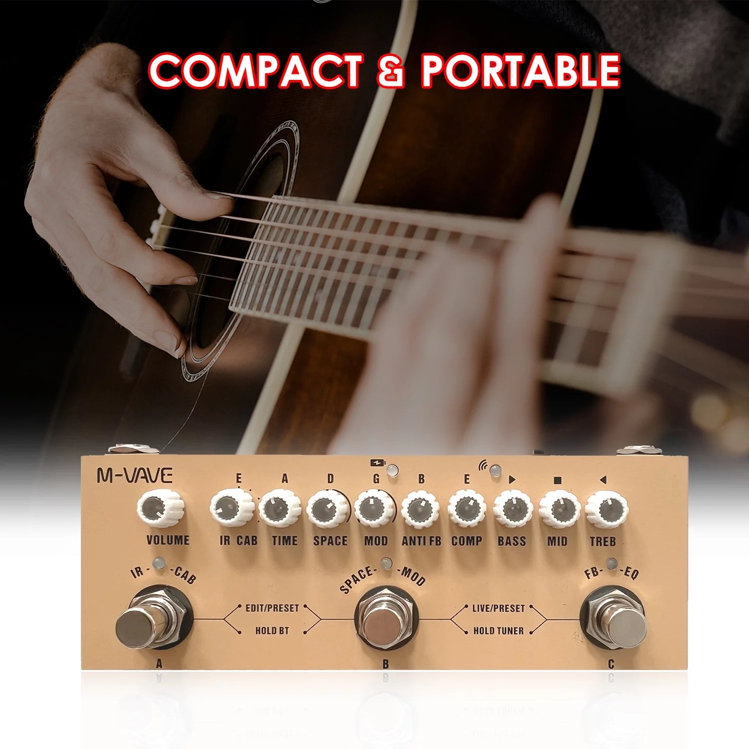 Wireless Guitar Effect Pedal Z292
