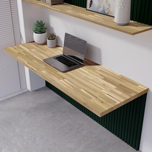 4ft L x 30in Unfinished Solid Acacia Butcher Block Table Top V611793