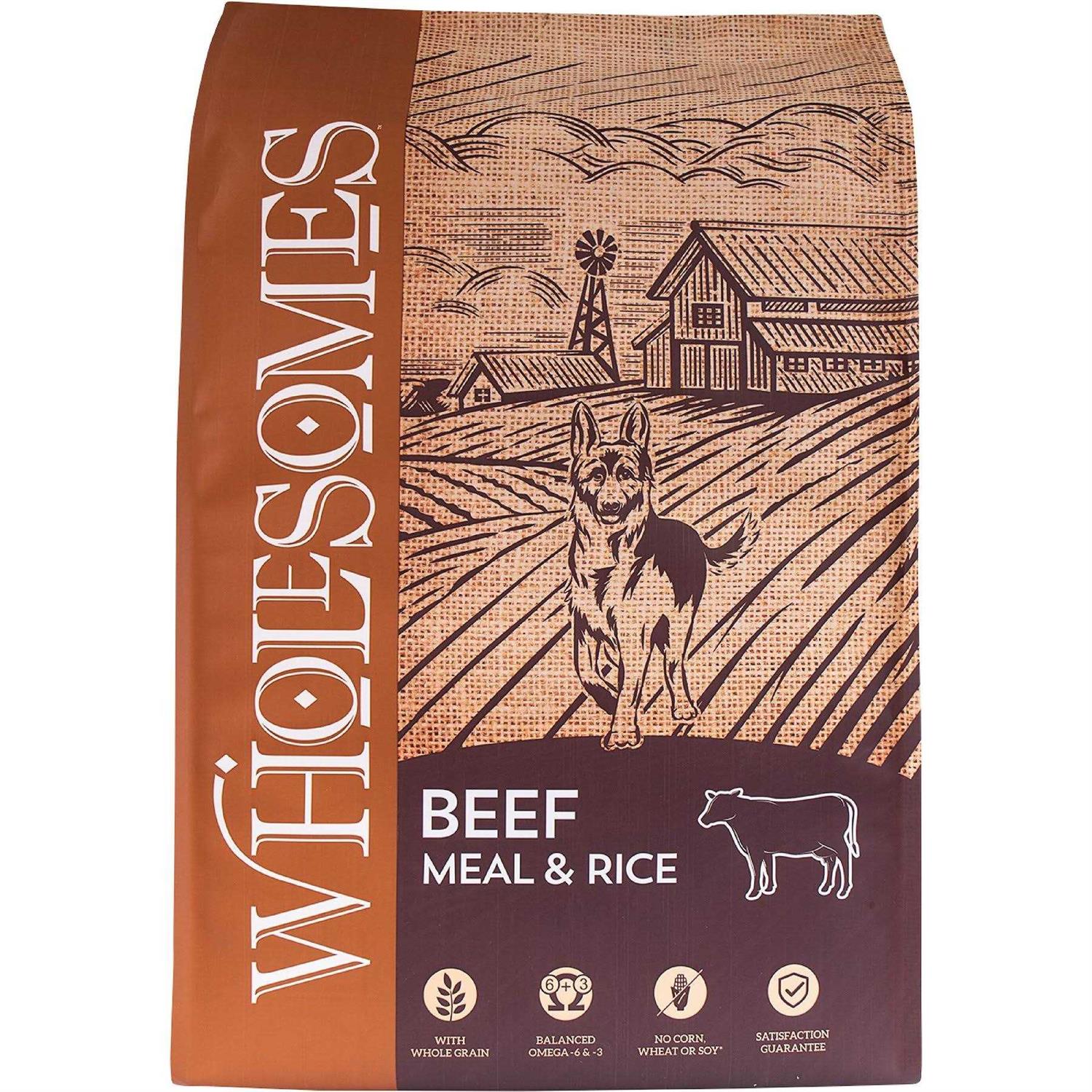 Beef Meal & Rice Recipe Dry Dog Food M547