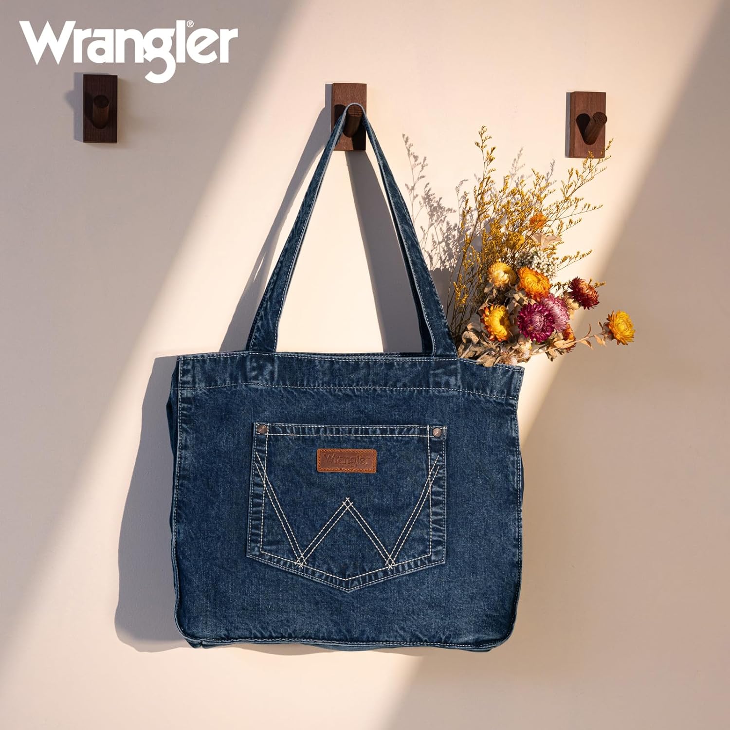 Denim Backpack and Tote Purses D28209